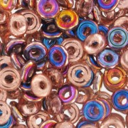 O Bead 4 mm Crystal Sliperit x5g|raw }}