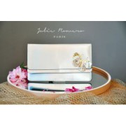 Filo da ricamo metallico intrecciato 4 - Au ver à soie rosa fluorescente 452F x10m