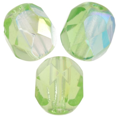 Sfaccettate 6 mm - Yellow Peridot AB x25