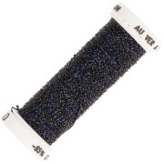 Filo da ricamo metallico 4 Au ver à soie- Midnight Blue Brown (060) x10m