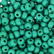 Perla Preciosa 6/0 4 mm - Verde scuro opaco x 20 g