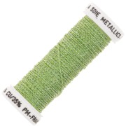 Filo da ricamo metallico 4 Au ver à soie Verde chiaro iridescente (3625) x10m|raw }}