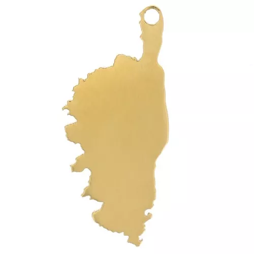 Ciondolo Corse 20x9 mm - Acciaio inossidabile 304 Gold x1