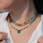 Perline distanziatrici a fiore da 5 mm - acciaio inox 304L x10