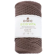 Castagno - Bobine de cordon DMC 3 mm coton recyclé - Eco Vita 4 - Châtaigne x 200m Bobine de cordon DMC 3 mm coton recyclé - Eco Vita 4 - Châtaigne x 200m