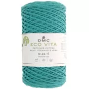 Turquoise Green - Bobine de cordon DMC 3 mm coton recyclé - Eco Vita 4 - Vert turquoise x 200m Bobine de cordon DMC 3 mm coton recyclé - Eco Vita 4 - Vert turquoise x 200m