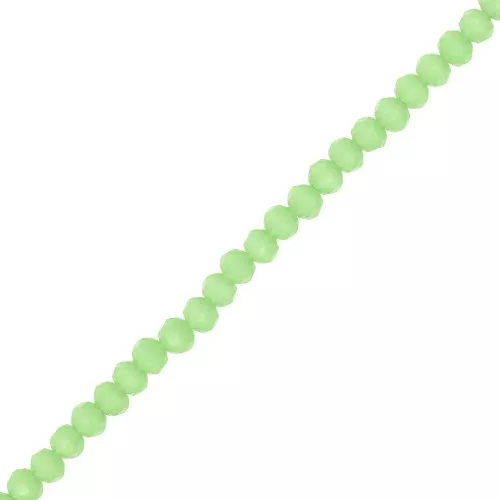 Tonde schiacciate sfaccettate mm. 4x3.5 Jade Opal x40cm