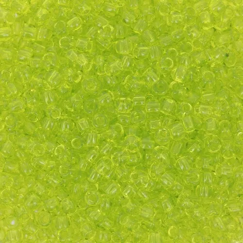 Rocaille Toho 11/0 TO11R4 - Transparent Lime Green x8g