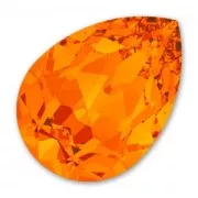 Cabochon PureCrystal 4320 pera mm. 14x10 Tangerine