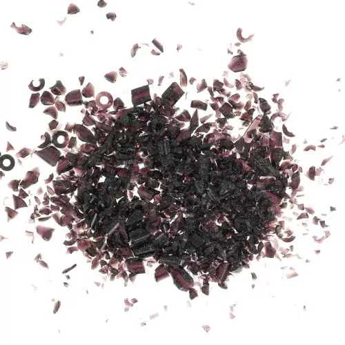 Pezzi di perle di vetro - per resina - Nero x20g