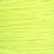 Filo di giada - Filo di nylon intrecciato da 0,5 mm - Giallo fluorescente x9m 