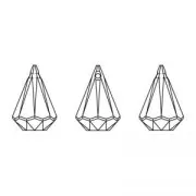 Prismatic pendants PureCrystal 6022 mm. 14 Crystal AB x1