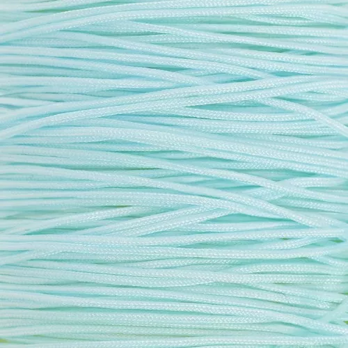 Filo di giada - Filo di nylon intrecciato da 0,5 mm - Blu baby x9m