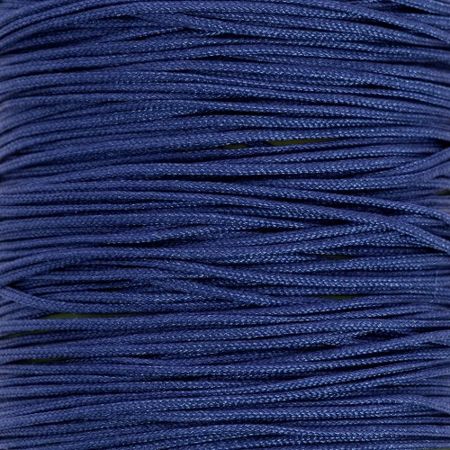 Filo di giada - Filo di nylon intrecciato da 0,5 mm - Blue jean x9m 