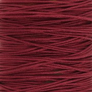 Filo di giada - Filo di nylon intrecciato 0,5 mm - Bordeaux x9m 