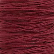 Filo di giada - Filo di nylon intrecciato 0,5 mm - Bordeaux x9m 