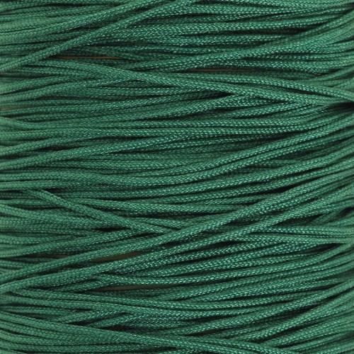 Filo di giada - Filo di nylon intrecciato da 0,5 mm - Verde scuro x9m 