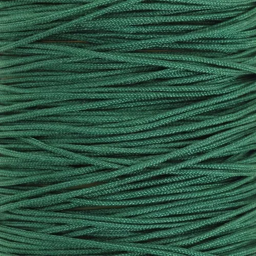 Filo di giada - Filo di nylon intrecciato da 0,5 mm - Verde scuro x9m 