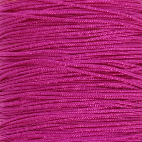 Filo di giada - Filo di nylon intrecciato da 0,5 mm - Fucsia x9m