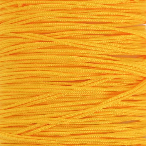 Filo di giada - Filo di nylon intrecciato da 0,5 mm - Zafferano x9m 