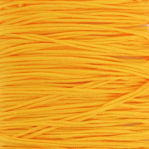 Filo di giada - Filo di nylon intrecciato da 0,5 mm - Zafferano x9m 