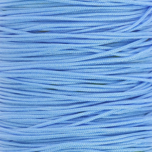 Filo di giada - Filo di nylon intrecciato da 0,5 mm - Azzurro x9m 