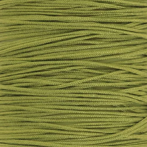 Filo di giada - Filo di nylon intrecciato 0,5 mm - Olive x9m 