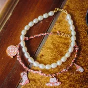 Perle d'acqua dolce a grani di riso - 8x6 mm - Grado A Bianco x15