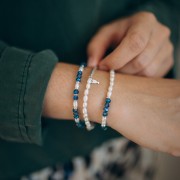 Perle d'acqua dolce a grani di riso - 5x4 mm - Grado AA- Bianco x10