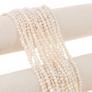 Perle irregolari d'acqua dolce 5 mm - Grado AA Bianco x10