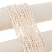 Perle irregolari d'acqua dolce 5 mm - Grado AA Bianco x10