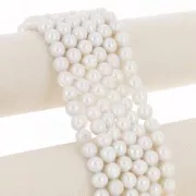 Perle d'acqua dolce Edison 10 mm - Grado AA Bianco x4