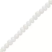 Perle ovali irregolari barocche d'acqua dolce 4,5x4 mm - Grado AA Bianco x10