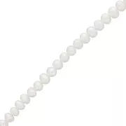 Perle ovali irregolari d'acqua dolce 4,5x3,5 mm - Grado AA - Bianco x37cm