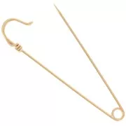Spilla 61 mm - Dorata con oro fino x1
