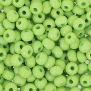 Perle Preciosa 6/0 4 mm - Verde chiaro opaco x20g|raw }}