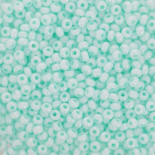 Perla Preciosa 11/0 2 mm - Terra Pearl - Mint Shine x 20 g