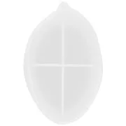 Stampo in silicone per tazza a forma di foglia 15x10 cm x1