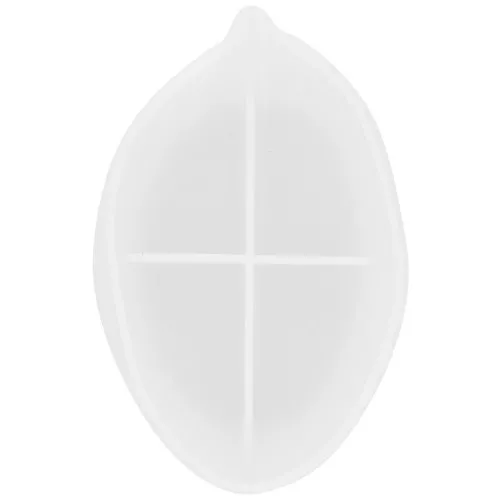 Stampo in silicone per tazza a forma di foglia 15x10 cm x1