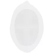 Stampo in silicone per tazza a forma di foglia 15x10 cm x1