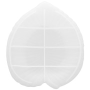 Stampo in silicone per tazza a forma di foglia 16x14 cm x1