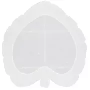 Stampo per tazze in silicone a forma di foglia di filodendro 16x15cm x1