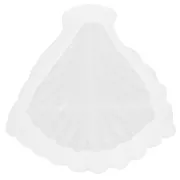 Stampo in silicone per tazza a forma di foglia 13x13 cm x1