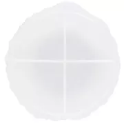 Stampo in silicone per tazza a forma di foglia 12x11,5 cm x1