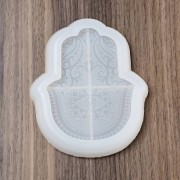 Stampo in silicone per la tazza a forma di mano di Fatma 16x12,5 cm x1