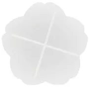 Stampo in silicone per piatto di fiori di ciliegio 10,5x10,5 cm x1