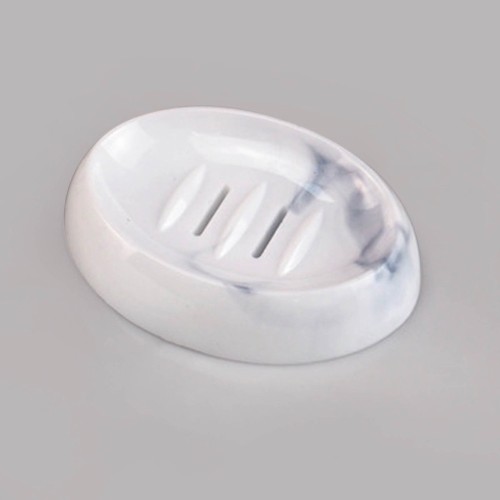 Stampo in silicone per portasapone ovale 13x9,5 cm x1