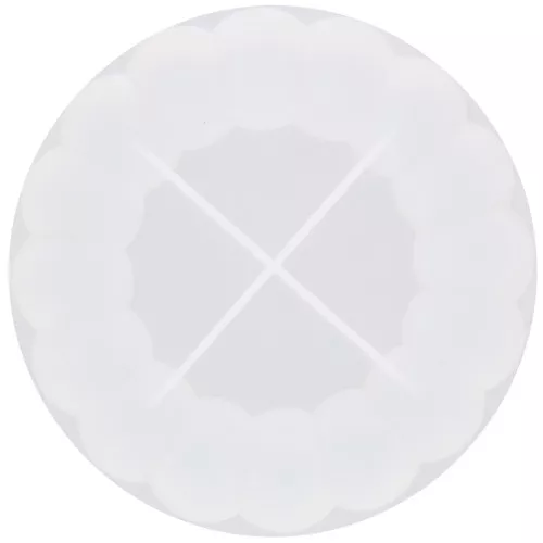 Stampo in silicone per sottobicchieri a fiore da 13 cm x1