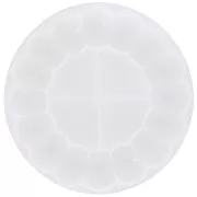 Stampo in silicone per sottobicchieri a fiore da 13 cm x1