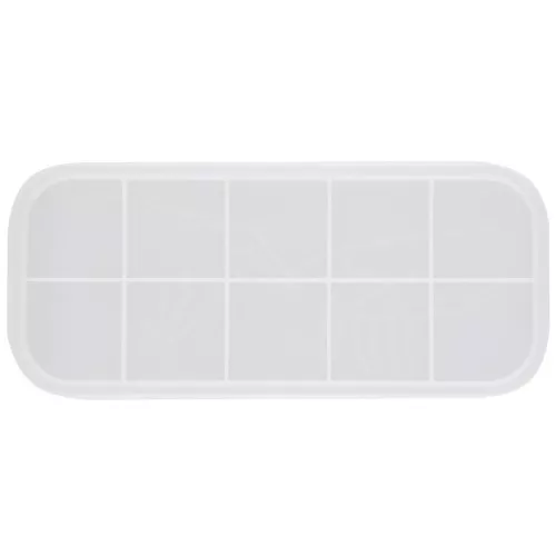 Stampo in silicone per vassoio rettangolare con mani 27x12 cm x1